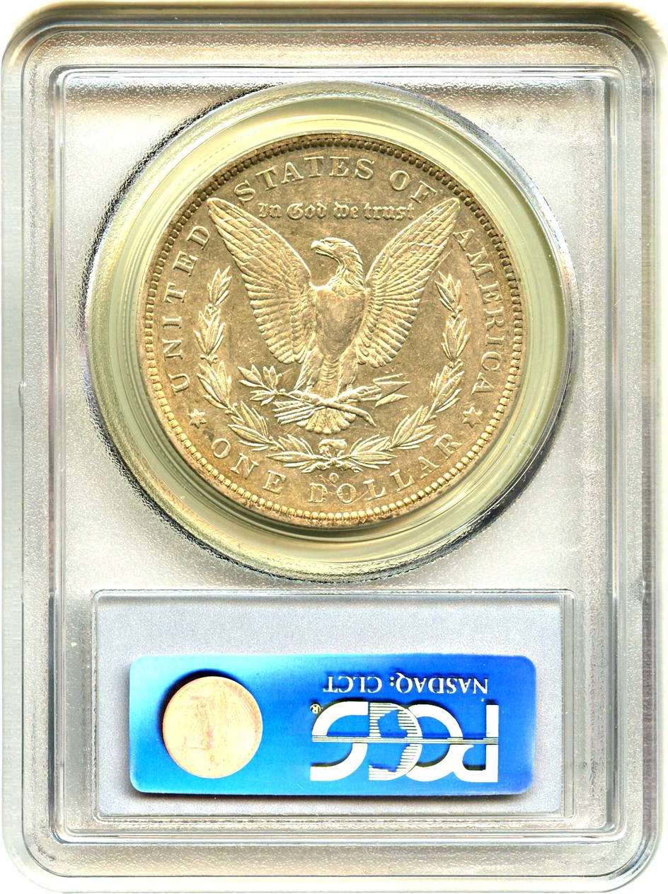 image for: Top 100 VAM: 1882-O $1 PCGS XF45 (VAM-5, O/S, EDS) 