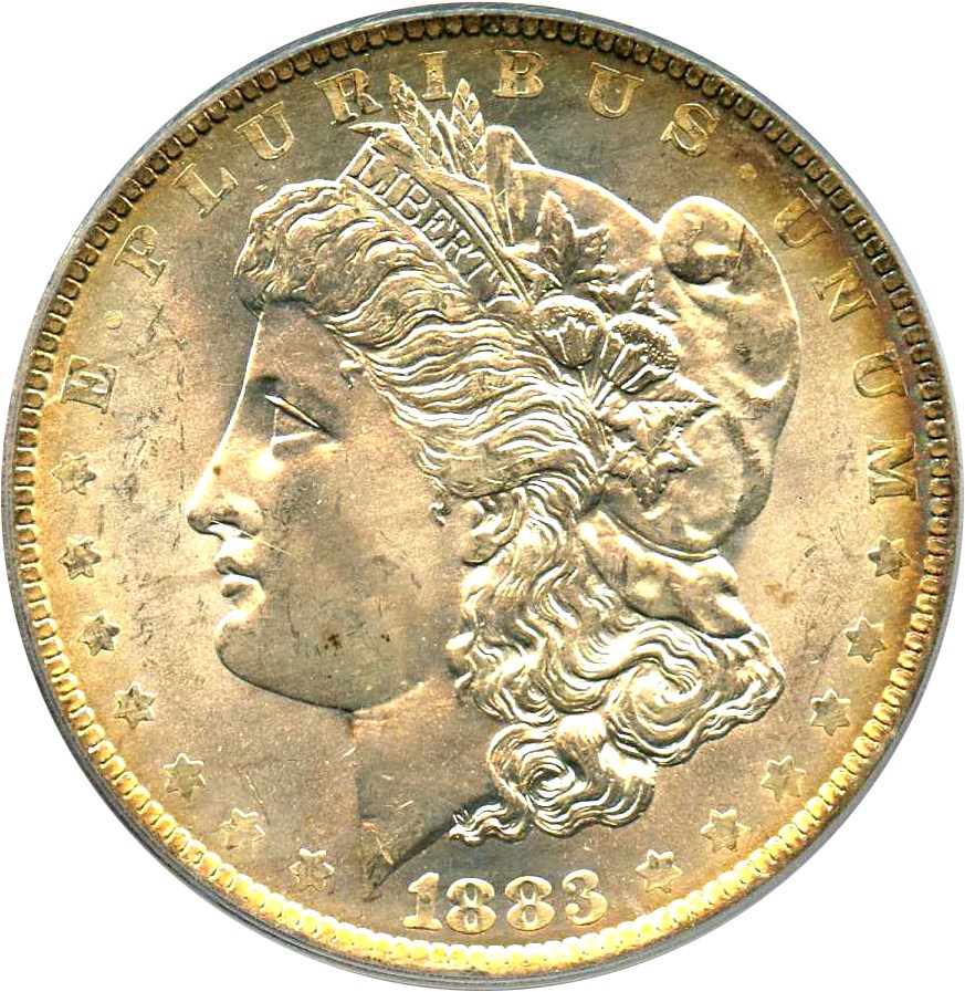 image for: Hot 50 VAM: 1883-O $1 PCGS MS64 (VAM-36A, Partial E Rev)