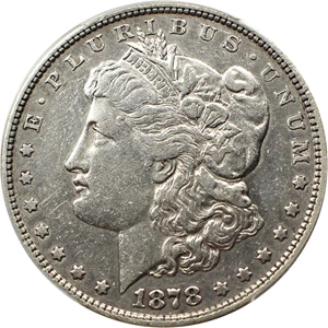 image for: 1878 8TF $1 PCGS XF45 (VAM-14.15, Lines in Hair)