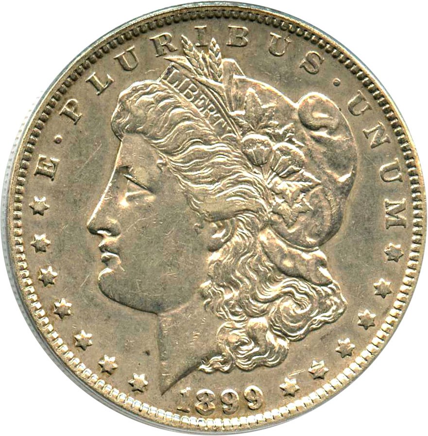 image for: Top 100 VAM: 1899-O $1 PCGS XF40 (VAM-32, Micro O) 