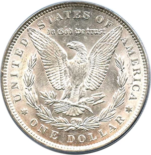 image for: Hot 50 VAM: 1889 $1 PCGS AU58 (VAM-18, Doubled Ear)