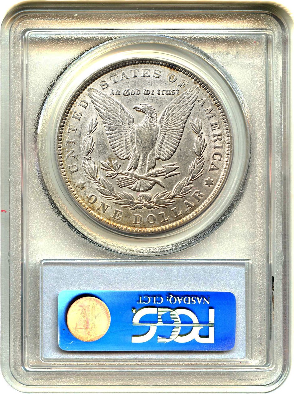 image for: Hot 50 VAM: 1888 $1 PCGS AU50 (VAM-6, Doubled Reverse) 