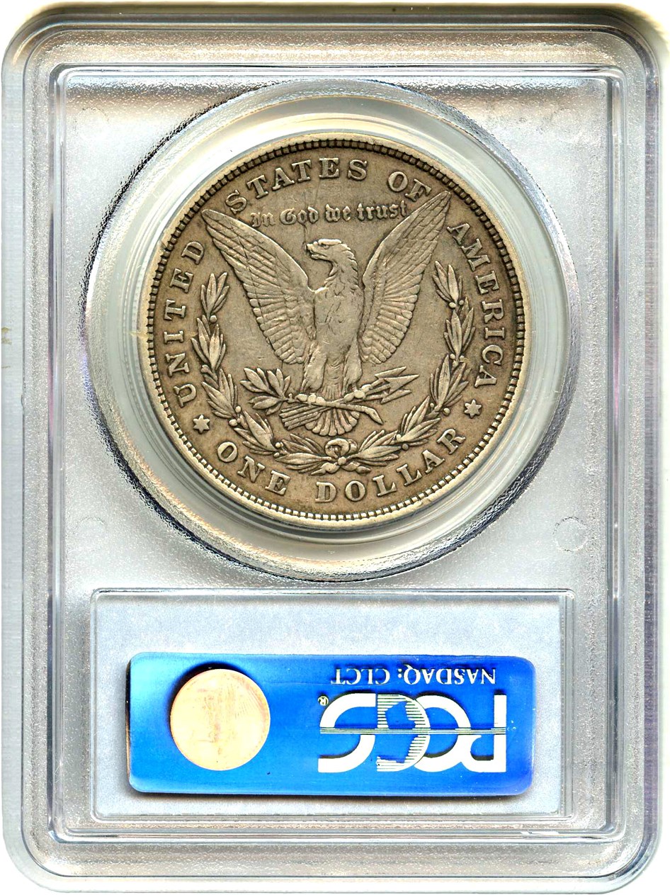 image for: 1878 8TF $1 PCGS VF35 (VAM-2, Lines in LIB) 