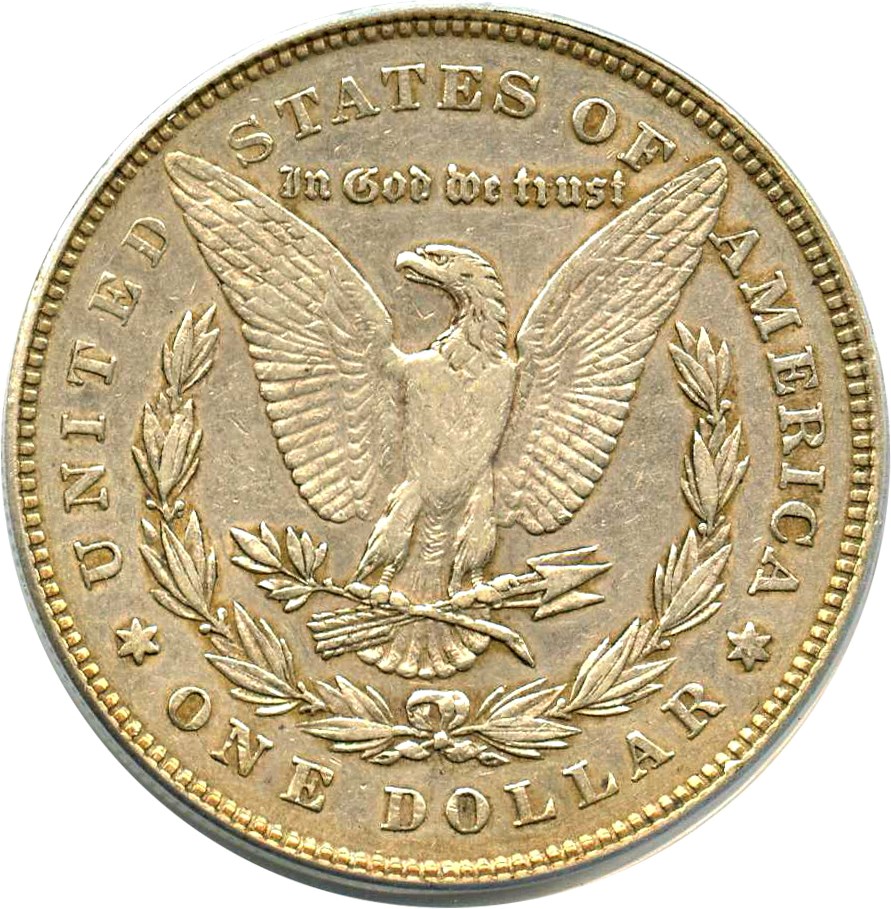 image for: Hot 50 VAM: 1878 7TF $1 PCGS XF40 (Reverse of 1878, VAM-162, Broken N&M) 