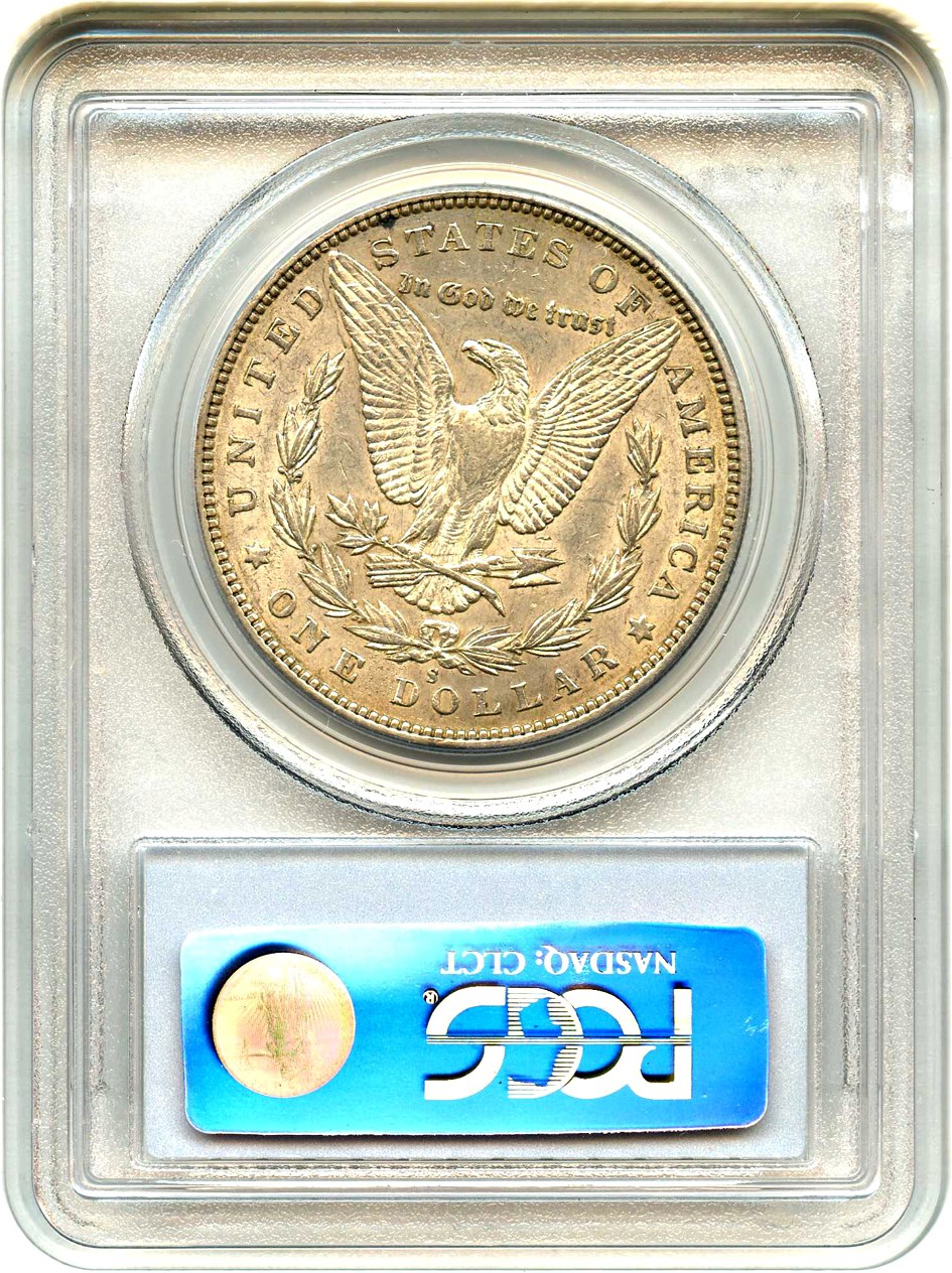 image for: Hot 50 VAM: 1888-S $1 PCGS AU50 (VAM-1B, Pitted Reverse)