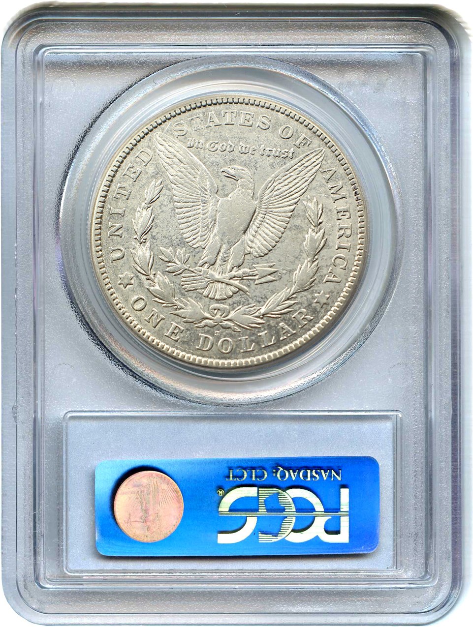 image for: 1921-S $1 PCGS XF45 (VAM-1B, Thorn Head)