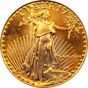 image for: 1986 Gold Eagle $25 PCGS MS69