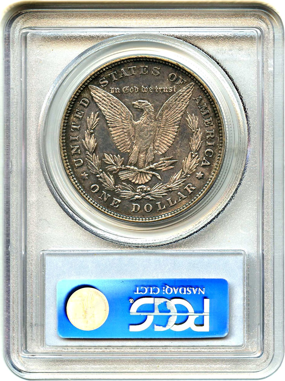 image for: Top 100 VAM: 1878 8TF $1 PCGS XF40 (VAM-15, Doubled Liberty) 