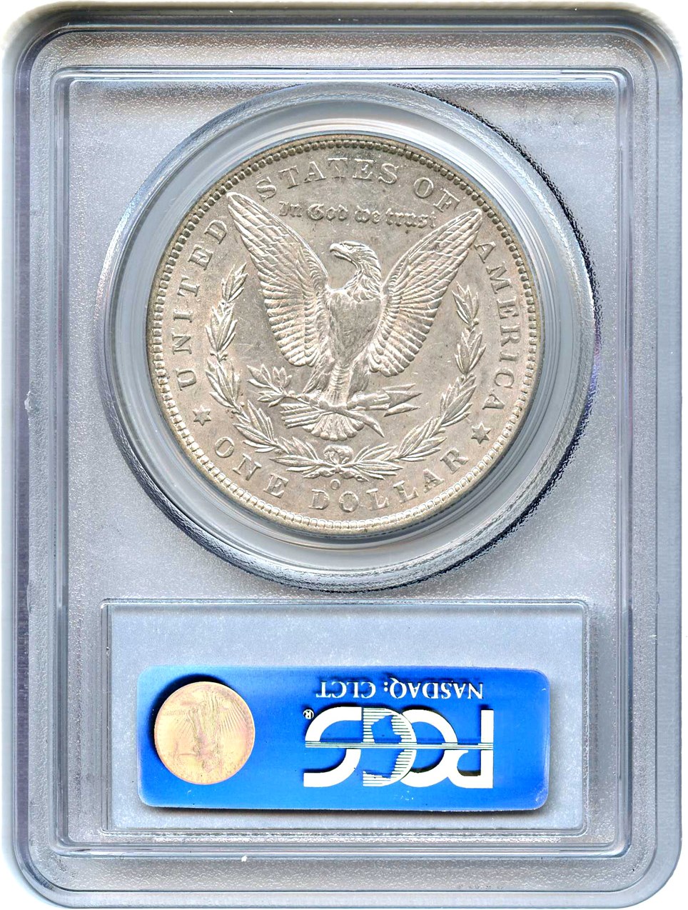 image for: Top 100 VAM: 1887-O $1 PCGS AU53 (VAM-5, Doubled Stars)