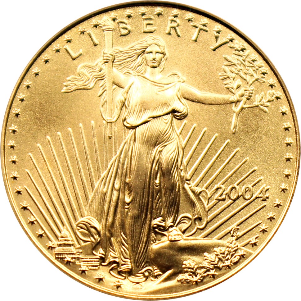 image for: 2004 Gold Eagle $25 PCGS MS69