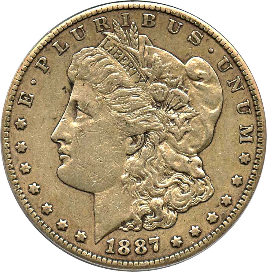 image for: 1887-S $1 PCGS XF40 (VAM-2, S/S)