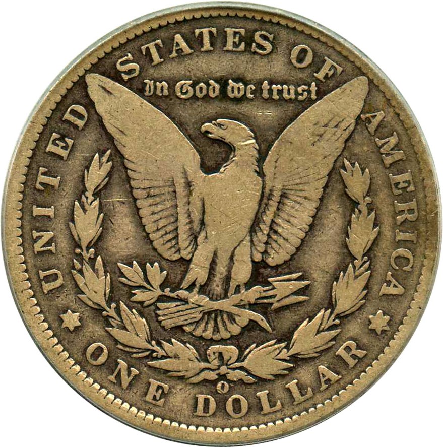 image for: Top 100 VAM: 1900-O $1 PCGS Good-06 (VAM-29A, Die Break) 