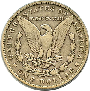 image for: Top 100 VAM: 1888-O $1 PCGS F15 (VAM-6, Oval O)