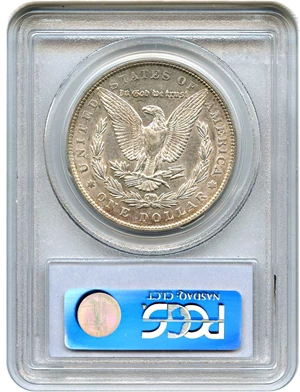 image for: Top 100 VAM: 1878 7TF $1 PCGS AU55 (Reverse of 1879, VAM-220, Tripled R)