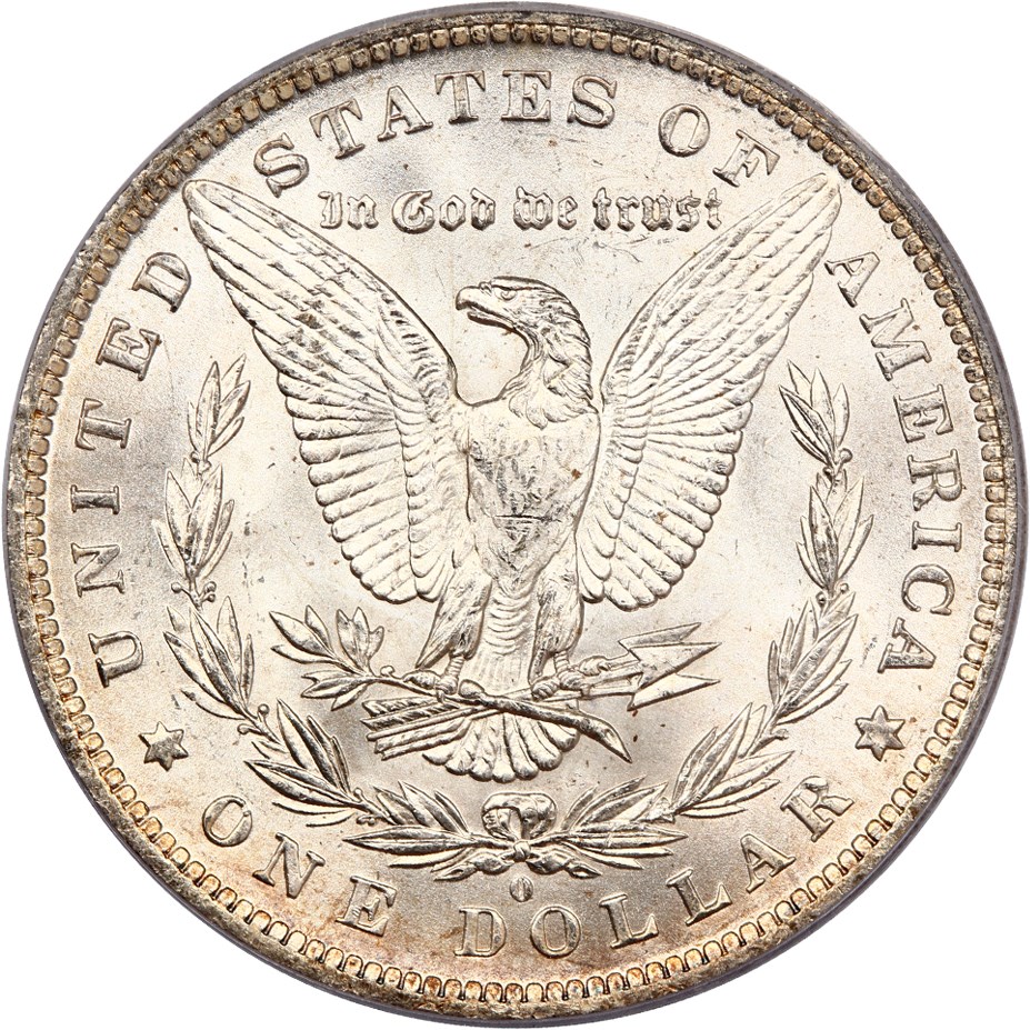 image for: Hot 50 VAM: 1884-O $1 PCGS MS64 (VAM-10, O/O) 