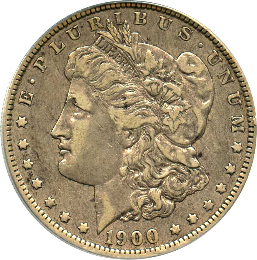 image for: Top 100 VAM: 1900-O $1 PCGS XF40 (VAM-8, O/CC) 