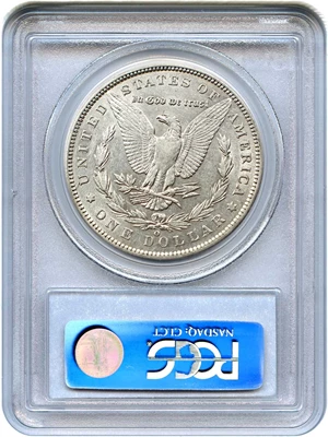 image for: Top 100 VAM: 1900-O $1 PCGS AU53 (VAM-11, O/CC)
