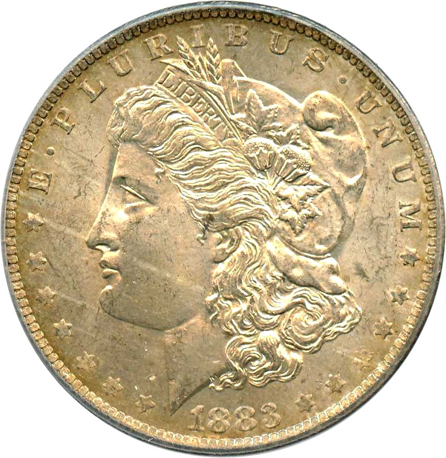 image for: Top 100 VAM: 1883-O $1 PCGS MS64 (VAM-4, O/O) 