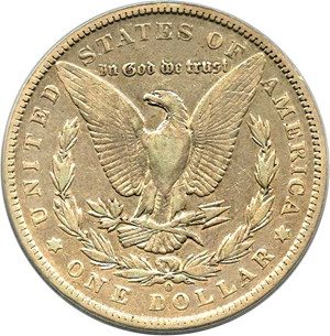 image for: Top 100 VAM: 1892-O $1 PCGS VF30 (VAM-7, Doubled Ear)