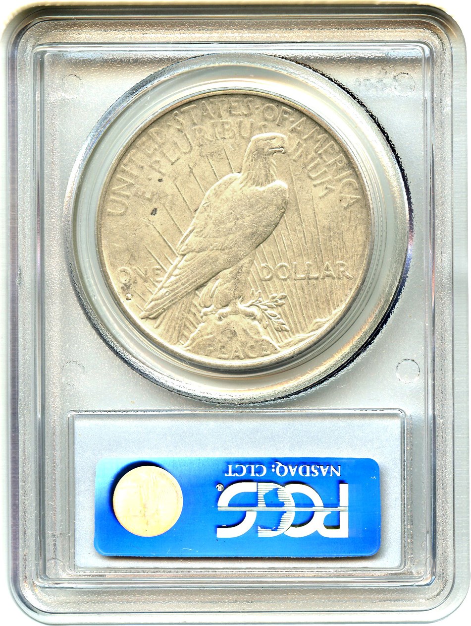 image for: Top 50 VAM: 1935-S $1 PCGS VF35 (VAM-4, Doubled Reverse) 