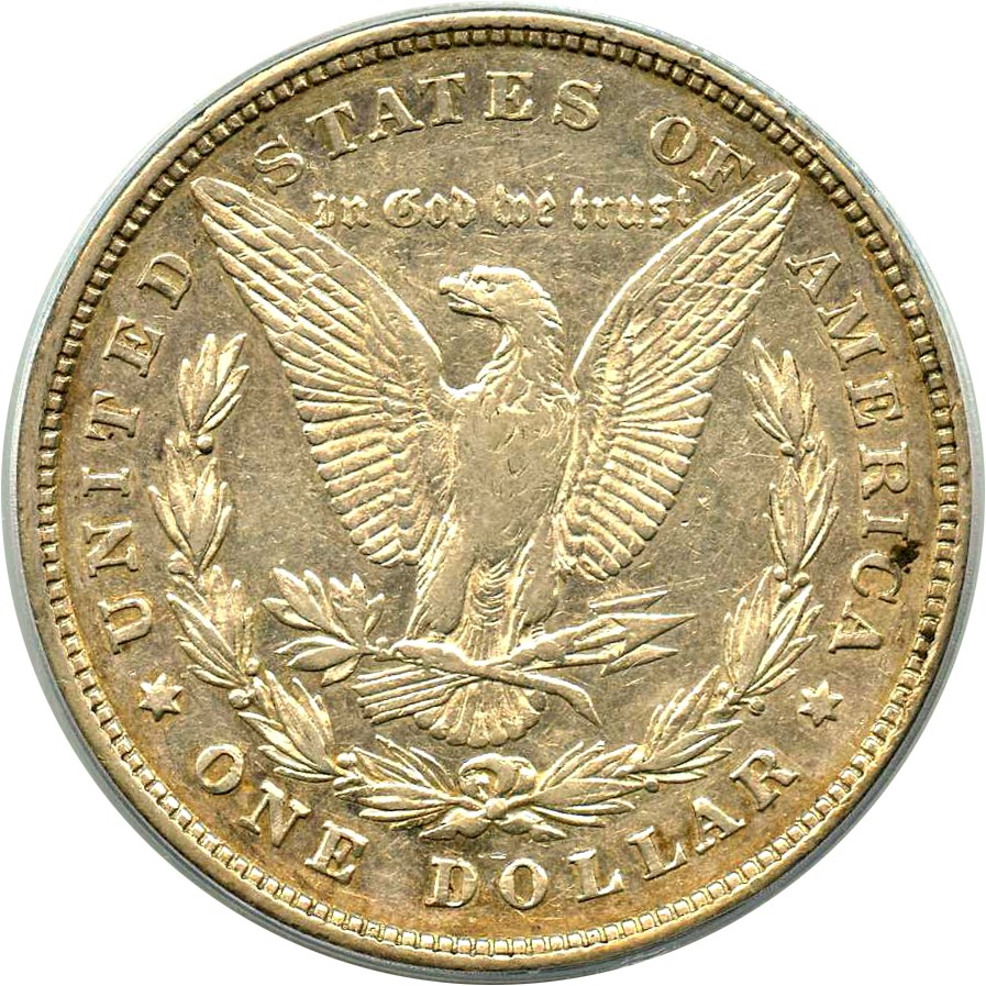 image for: Top 100 VAM: 1878 8TF $1 PCGS XF45 (VAM-9, 1st Die Pair) 