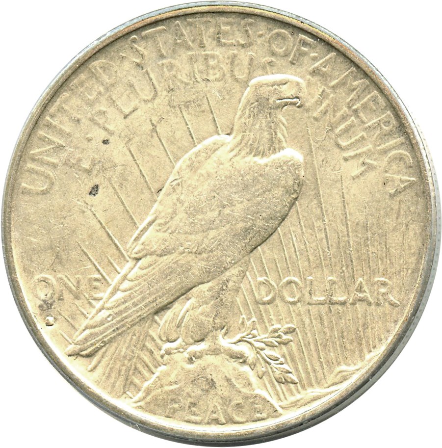 image for: Top 50 VAM: 1935-S $1 PCGS VF35 (VAM-4, Doubled Reverse) 