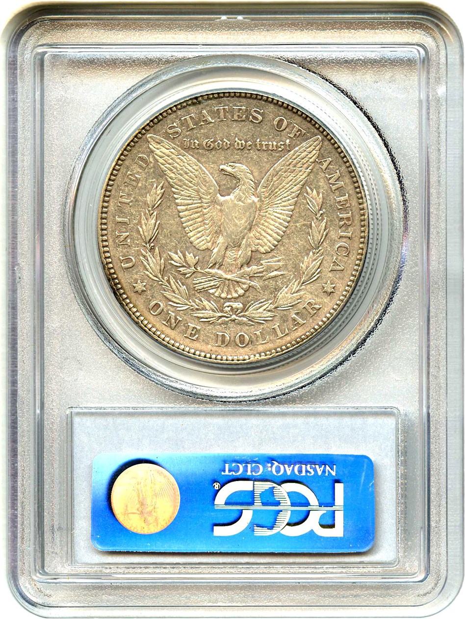 image for: 1878 7TF $1 PCGS XF45 (Reverse of 1878, VAM-80, Weak LIB) 