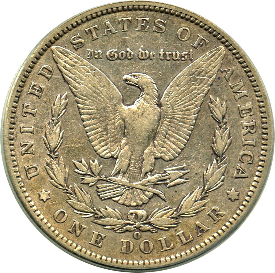image for: Top 100 VAM: 1900-O $1 PCGS XF40 (VAM-7A, O/CC) 