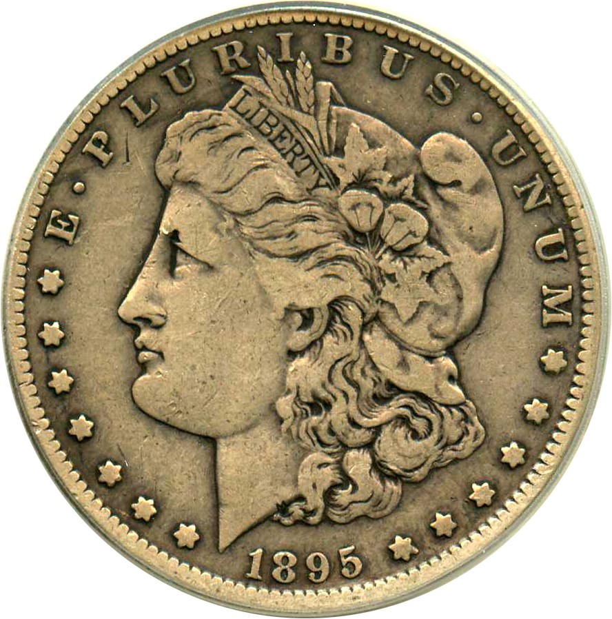 image for: Hot 50 VAM: 1895-S $1 PCGS F15 (VAM-3, S/S) 