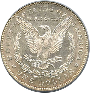 image for: 1878 7TF $1 PCGS AU50 (Reverse of 1878, VAM-30, Extra Talons)