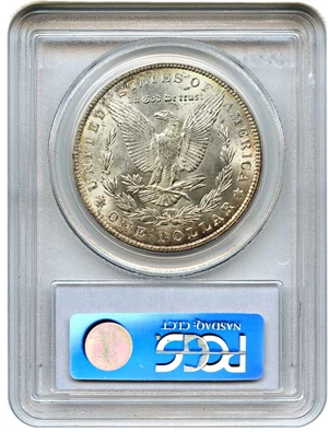 image for: Hot 50 VAM: 1900 $1 PCGS MS63 (VAM-18, Two Olive Rev)