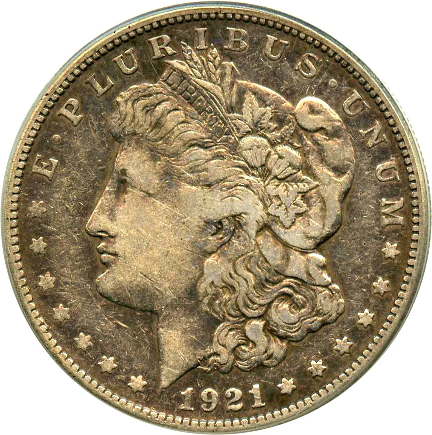 image for: 1921-S $1 PCGS VF20 (VAM-1B, Thorn Head) 