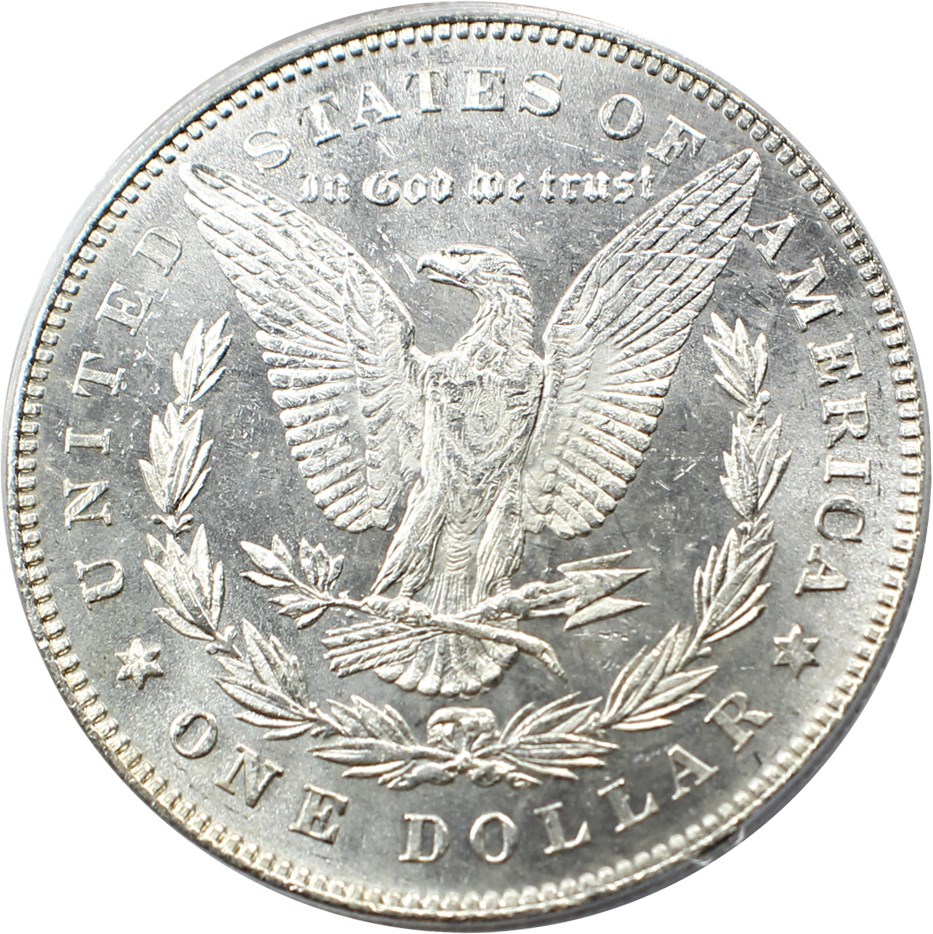 image for: Hot 50 VAM: 1878 7/8TF $1 PCGS MS63 (Weak, VAM-34, 7/4) 