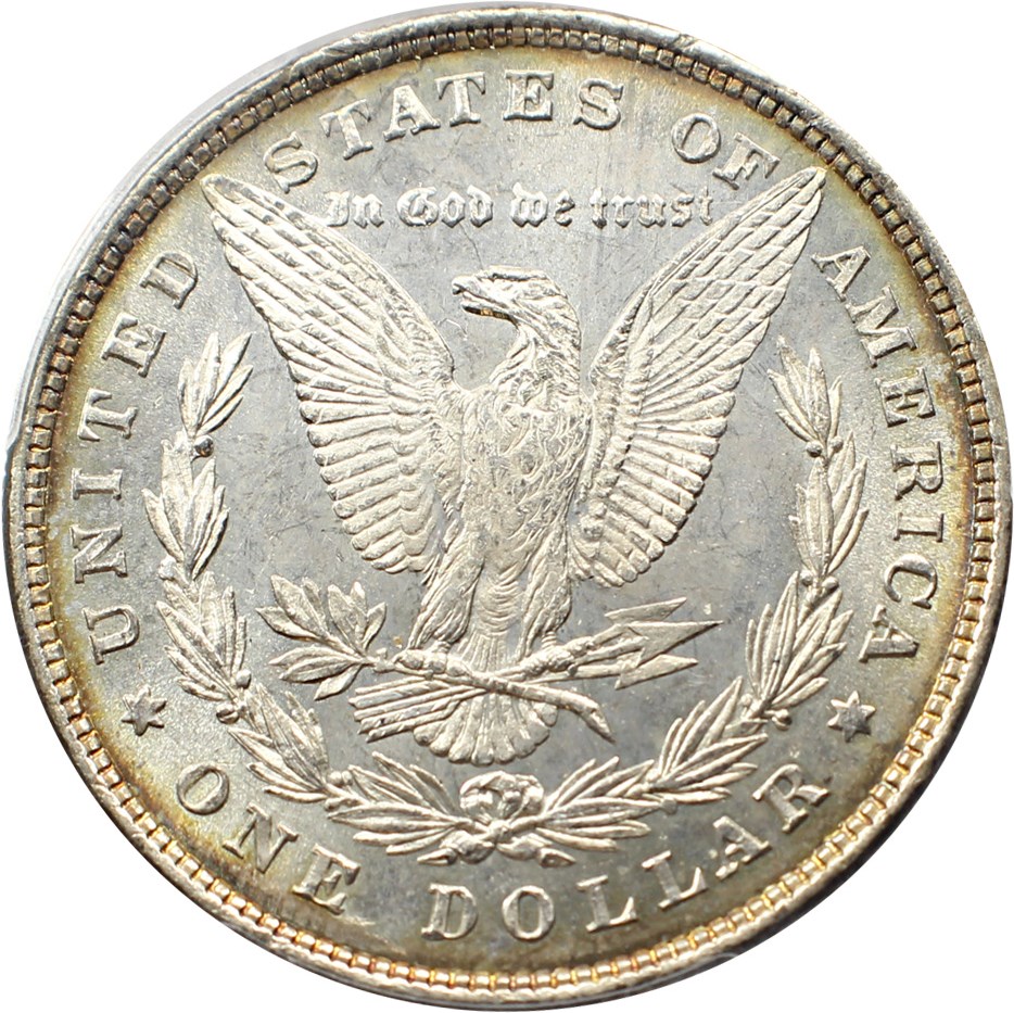 image for: 1878 8TF $1 PCGS MS62 (VAM-14.6, Dot on Ear)