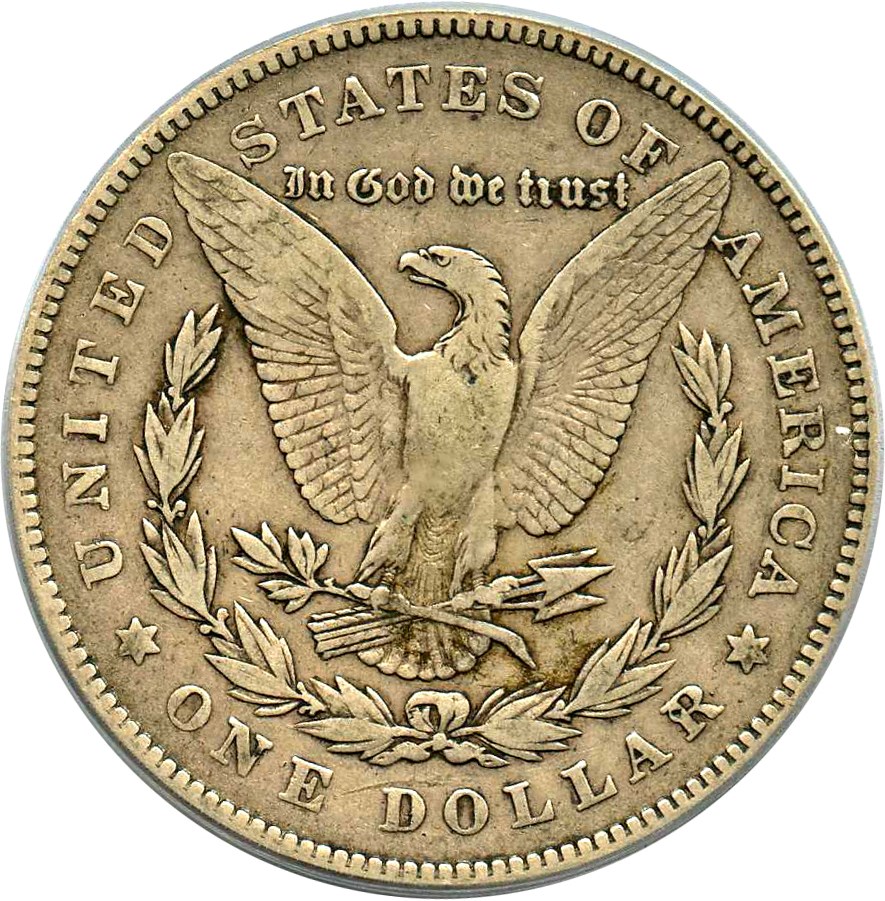 image for: Hot 50 VAM: 1878 7TF $1 PCGS VF30 (Reverse of 1878, VAM-187, Doubled R)