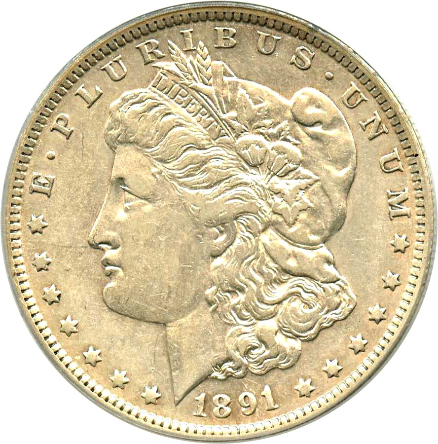 image for: Hot 50 VAM: 1891-O $1 PCGS XF45 (VAM-1B, Pitted Reverse) 