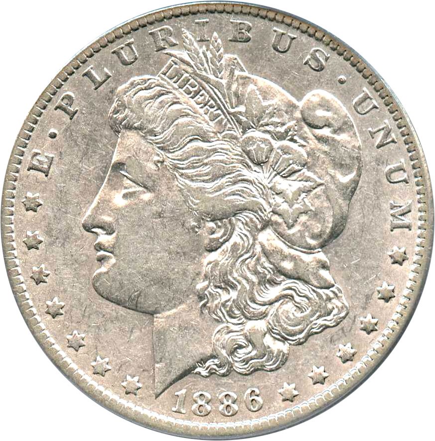 image for: Hot 50 VAM: 1886-O $1 PCGS XF40 (VAM-7, O/O)