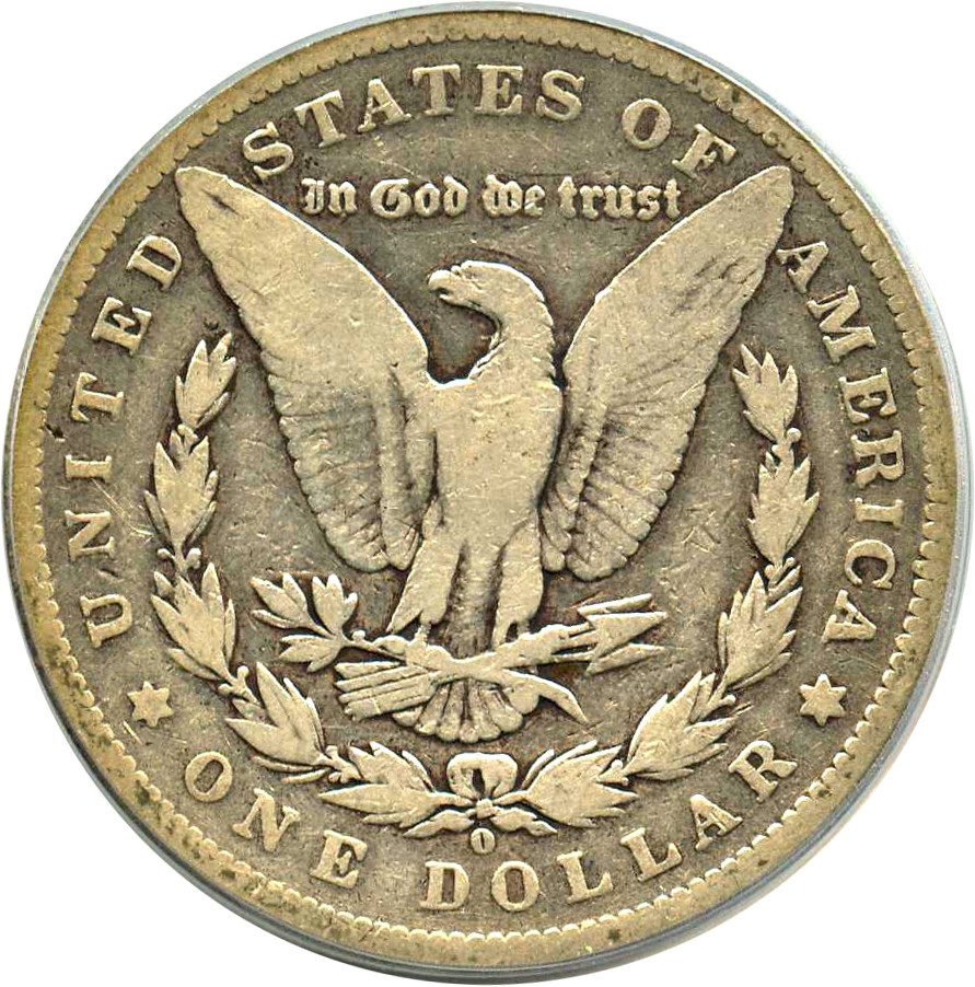 image for: Top 100 VAM: 1888-O $1 PCGS Good-06 (VAM-21, Oval O) 