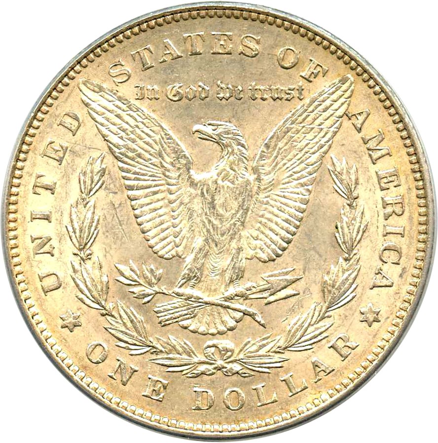 image for: Hot 50 VAM: 1878 7TF $1 PCGS AU50 (Reverse of 1878, VAM-187, Doubled R) 