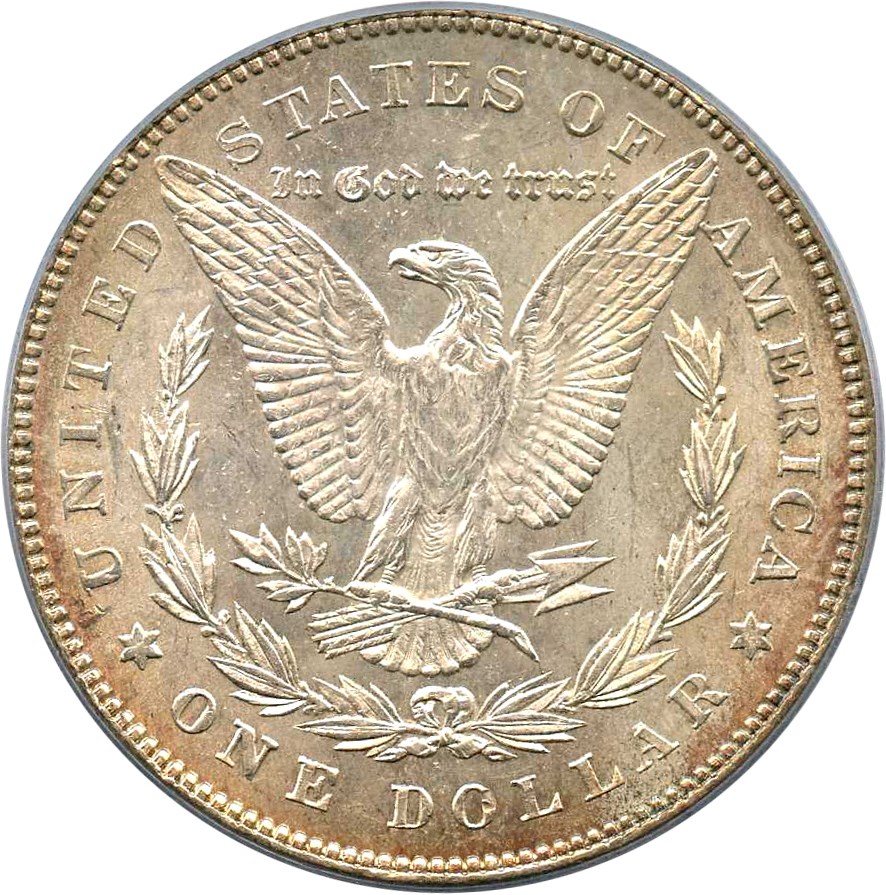 image for: 1878 7TF $1 PCGS AU58 (Reverse of 1878, VAM-83, High 1) 