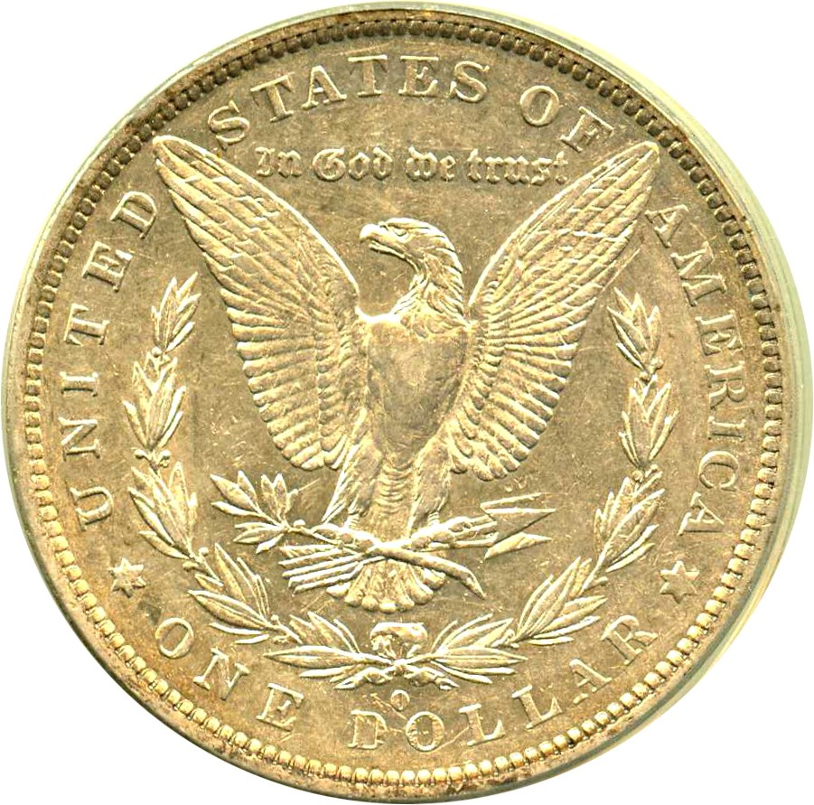 image for: Top 100 VAM: 1882-O $1 PCGS XF45 (VAM-5, O/S, EDS) 