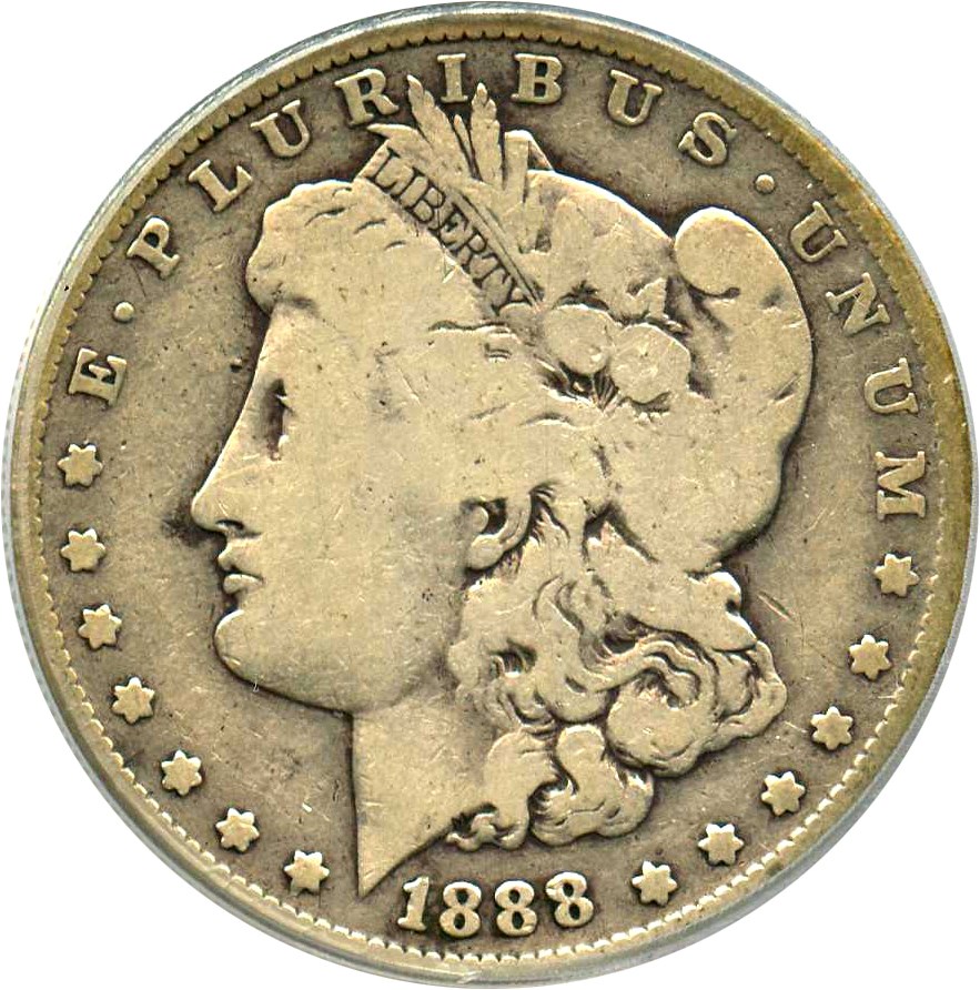 image for: Top 100 VAM: 1888-O $1 PCGS Good-06 (VAM-21, Oval O) 