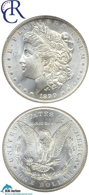 image for: 1890-O $1 PCGS MS66
