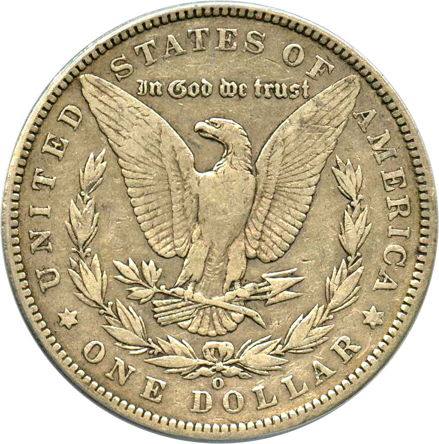 image for: Top 100 VAM: 1900-O $1 PCGS VF30 (VAM-10, O/CC) 