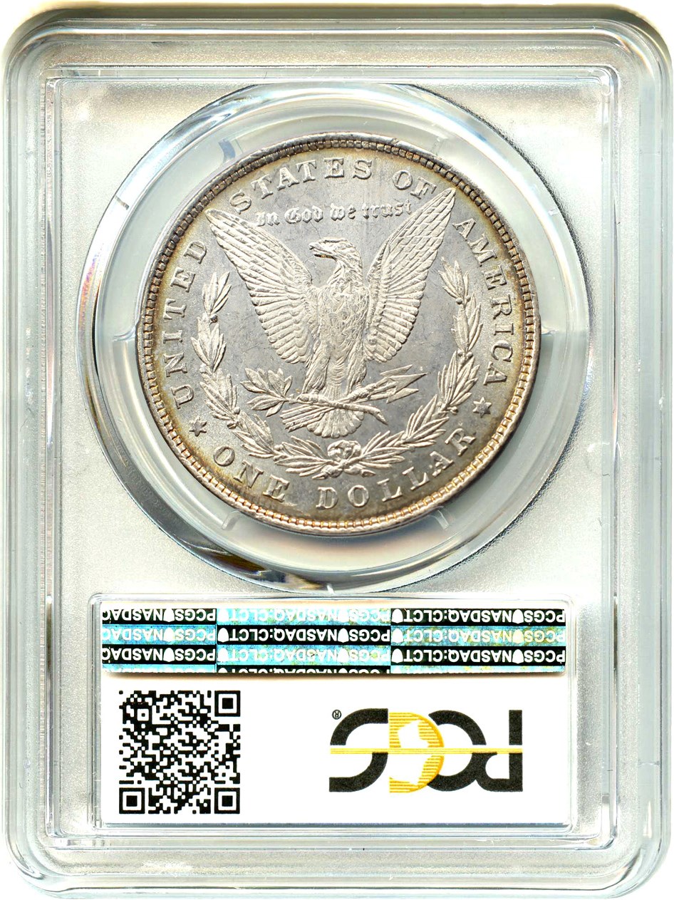 image for: 1878 8TF $1 PCGS MS62 (VAM-14.6, Dot on Ear)