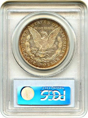 image for: 1878 8TF $1 PCGS AU58 (VAM-3, Spiked Eye)