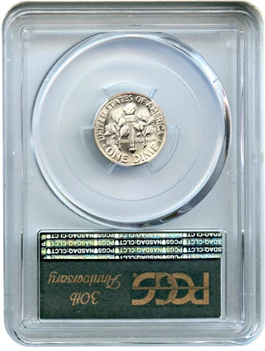 image for: 1965 10c PCGS MS67 FB (Retro OGH)