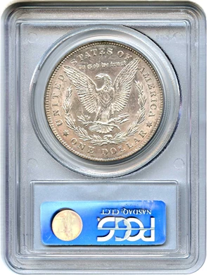 image for: 1878 7TF $1 PCGS AU55 (Reverse of 1878, VAM-82, Doubled Stars)
