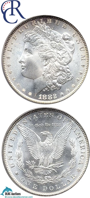 image for: 1882 $1 PCGS MS67