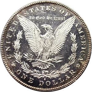 image for: Top 100 VAM: 1879-S $1 PCGS MS62 (VAM-4, Rev of 78)
